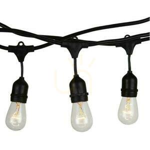 Garden Garland V-TAC Black 15 meters 15 fixtures E27 Rubber+Socket IP54 VT-713 2 Garden Garland V-TAC Black 15 meters 15 fixtures E27 Rubber+Socket IP54 VT-713 small 2