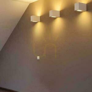Wall lamp Square GIPS G9 White V-TAC VT-858SQ 3 Years Warranty. small 4
