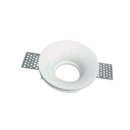 Check V-TAC GIPS GU10 Recessed Round Mesh White Fi.103 V-TAC VT-859RD