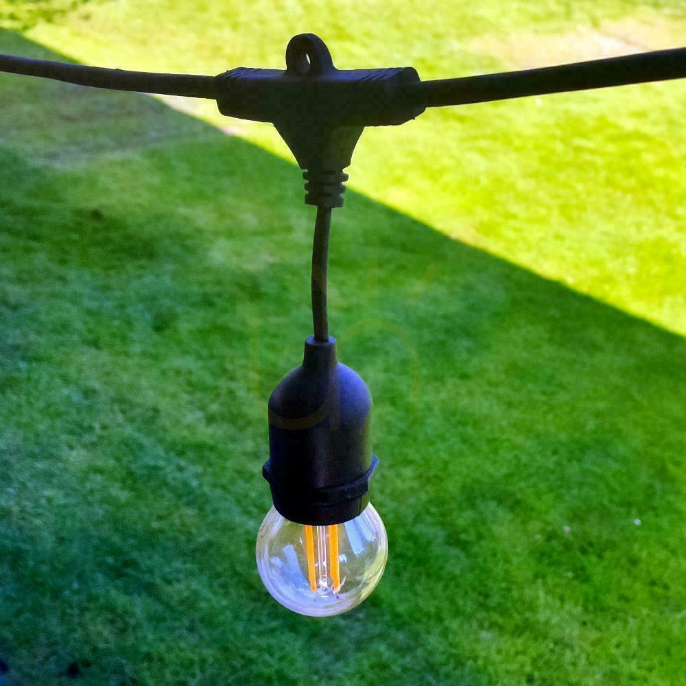 Show V-TAC Garden Garland (string) 5 meters 10 E27 Rubber+Socket fixtures IP54 VT-7135 V-TAC Garden Garland (string) 5 meters 10 E27 Rubber+Socket fixtures IP54 VT-7135