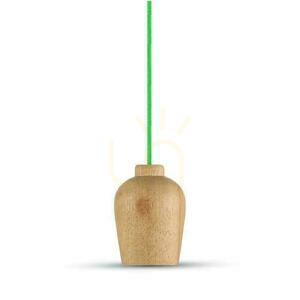 V-TAC Pendant Luminaire Wood Green Wire VT-7778-GN 5 Year Warranty 2 V-TAC Pendant Luminaire Wood Green Wire VT-7778-GN 5 Year Warranty small 2