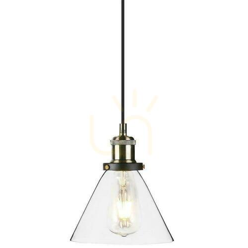Check V-TAC LOFT Pendant Luminaire Vintage Transparent Glass fi180 VT-7185 5 Year Warranty