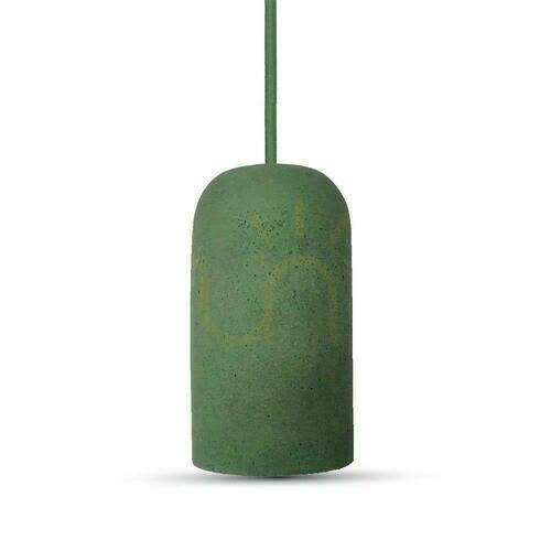 Check V-TAC BETON Green Pendant Luminaire VT-7668-GN 5 Year Warranty