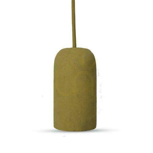 Check V-TAC BETON Beige Pendant Luminaire VT-7668-BE 5 Year Warranty