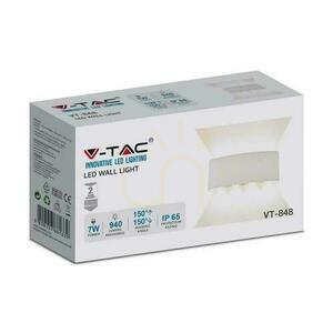 Wall Mounted Top Down V-TAC 8W LED White IP54 VT-848 4000K 940lm 2 Wall Mounted Top Down V-TAC 8W LED White IP54 VT-848 4000K 940lm small 2