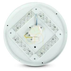 V-TAC VT-8418 milky CCT LED ceiling light 18 W Ø31 cm small 3