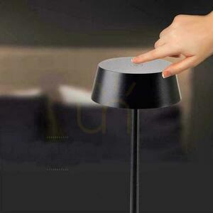 V-TAC 2W LED Charging Dimmable Nightstand Lamp IP54 Black VT-7562 3000K 200lm. 1 V-TAC 2W LED Charging Dimmable Nightstand Lamp IP54 Black VT-7562 3000K 200lm. small 1