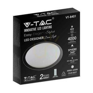 Ceiling Plafond V-TAC 40W LED Pilot CCT fi.400 Stars VT-8401 3000K-6500K 2800lm 1 Ceiling Plafond V-TAC 40W LED Pilot CCT fi.400 Stars VT-8401 3000K-6500K 2800lm small 1