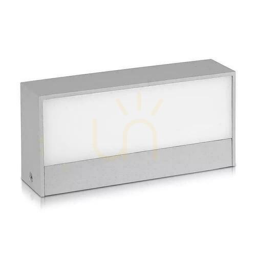 Check V-TAC 9W LED Wall Luminaire Top Down Gray IP65 VT-8056 3000K 850lm