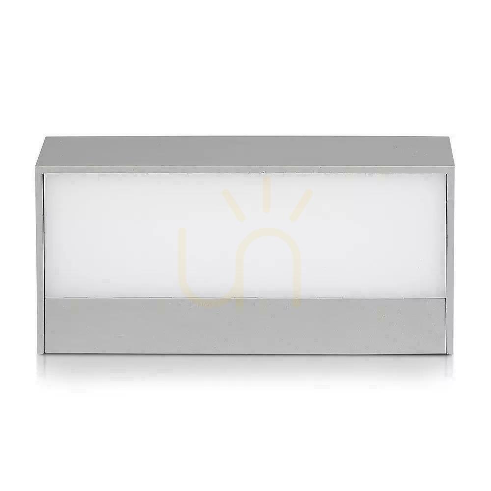 View V-TAC 9W LED Wall Luminaire Top Down Gray IP65 VT-8056 3000K 850lm V-TAC 9W LED Wall Luminaire Top Down Gray IP65 VT-8056 3000K 850lm