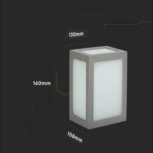 V-TAC 12W LED wall luminaire IP65 Grey VT-822 4000K 1350lm small 5