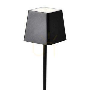 V-TAC 2W LED Charging Dimmable Nightstand Lamp IP54 Black VT-7563 3000K 200lm. small 1