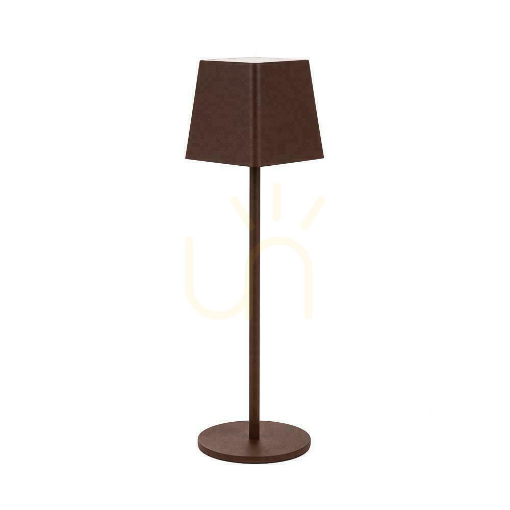Show V-TAC 2W LED Charging Dimmable Nightstand Lamp IP54 Bronze Corten VT-7563 3000K 200lm V-TAC 2W LED Charging Dimmable Nightstand Lamp IP54 Bronze Corten VT-7563 3000K 200lm