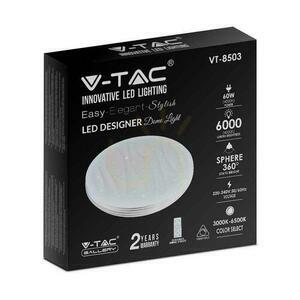 V-TAC 60W LED Pilot CCT ceiling plafond fi.500 Stars and Waves VT-8503 3000K-6500K 4000lm small 3