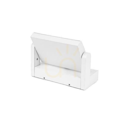 Check V-TAC 17W LED Projector Façade Luminaire Motion Sensor White IP65 VT-11020S 3000K 2520lm.