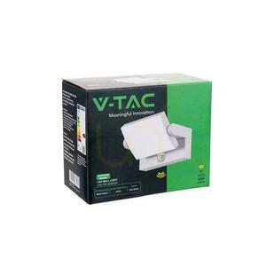 V-TAC 17W LED Projector Façade Luminaire Motion Sensor White IP65 VT-11020S 3000K 2520lm. small 5