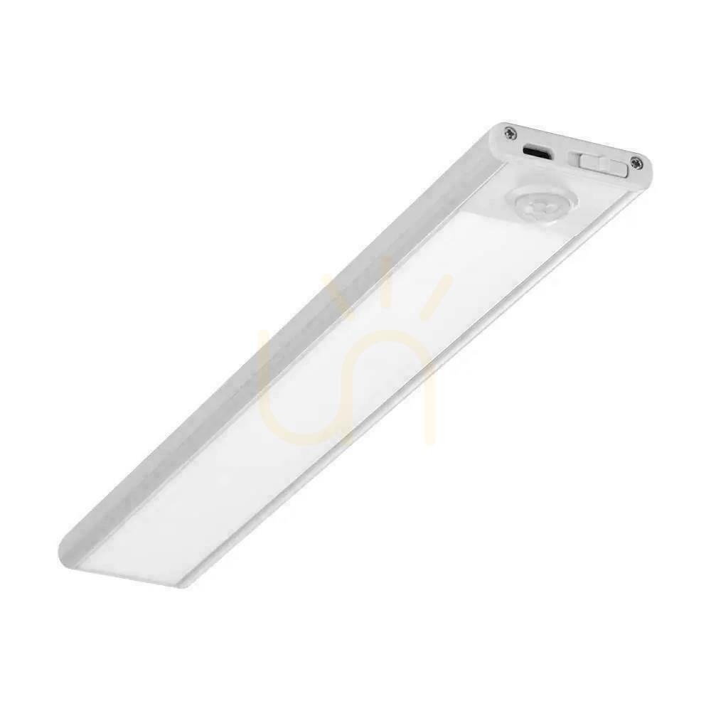 View V-TAC 2.5W LED under-cabinet luminaire Silver Motion Sensor USB Charging 60cm VT-8143 3000K 260lm V-TAC 2.5W LED under-cabinet luminaire Silver Motion Sensor USB Charging 60cm VT-8143 3000K 260lm