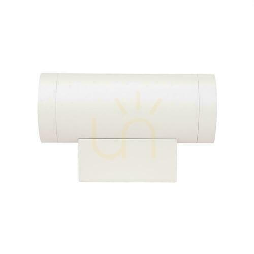 Check V-TAC Outdoor Façade Wall Light Up/Down 2xGU10 White IP54 VT-11015