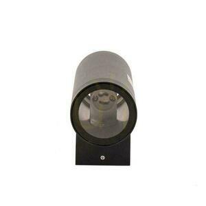 V-TAC Top Down 2xGU10 Black IP54 VT-11015 Garden Façade Wall lamp. small 2