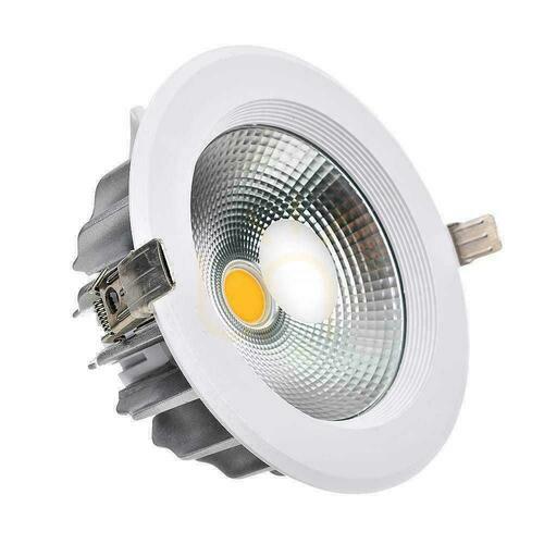 Check LED V-TAC 40W COB Downlight 120Lm/W VT-26451 4000K 4200lm.
