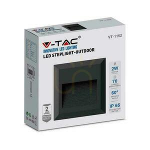 V-TAC VT-1152 black LED stair light 2 W 4000 K IP65 small 4