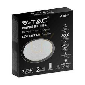 V-TAC VT-8555 LED ceiling light 60 W 6000 lm CCT with remote control Ø 56.5 cm small 2