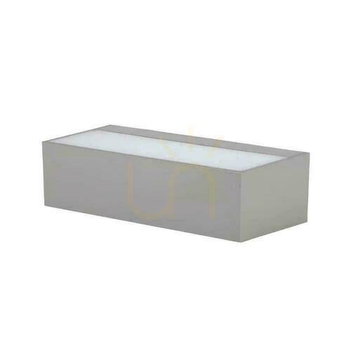 Check V-TAC 9W LED Wall Luminaire Top Down Gray IP65 VT-8056 4000K 850lm