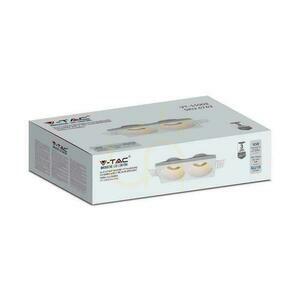 V-TAC 2xGU10 Gypsum Ceiling Luminaire White 190x100 VT-11002 3 Years Warranty small 4
