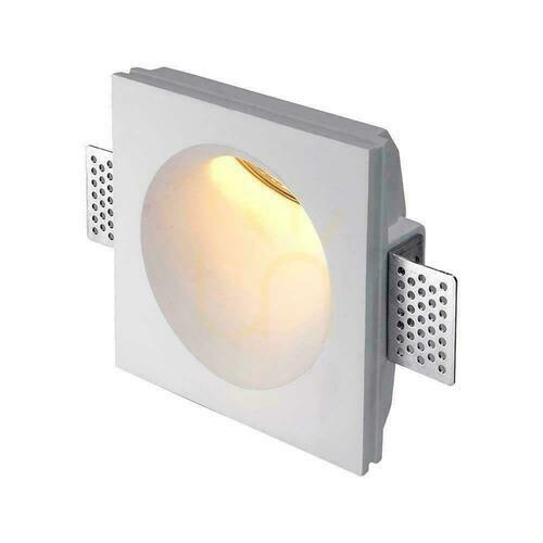 Check Gypsum V-TAC GU10 Wall Mount 120x120 VT-11009 3 Year Warranty.