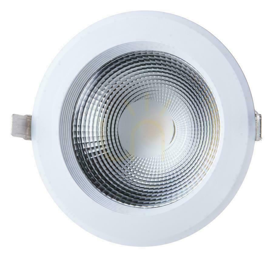 Show LED V-TAC 40W COB Downlight 120Lm/W VT-26451 6000K 4200lm. LED V-TAC 40W COB Downlight 120Lm/W VT-26451 6000K 4200lm.