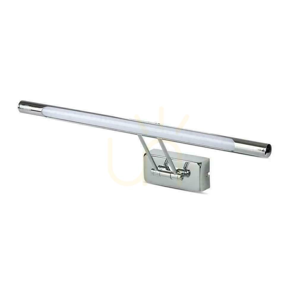Show V-TAC 13W LED Luminaire over Mirror Image Chrome 64cm VT-7012 3000K 850lm 3 Years Warranty V-TAC 13W LED Luminaire over Mirror Image Chrome 64cm VT-7012 3000K 850lm 3 Years Warranty