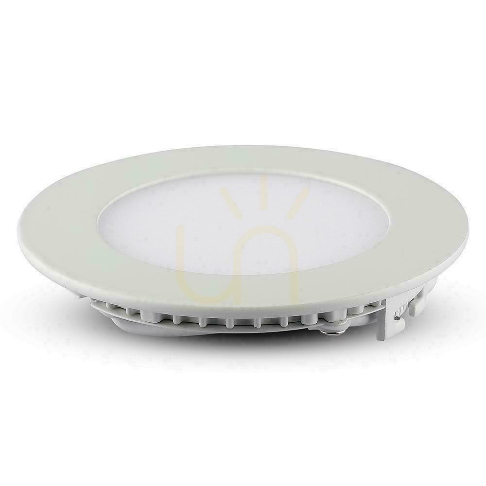 View LED panel V-TAC Premium Downlight 6W Round fi120 VT-607 2700K 490lm LED panel V-TAC Premium Downlight 6W Round fi120 VT-607 2700K 490lm