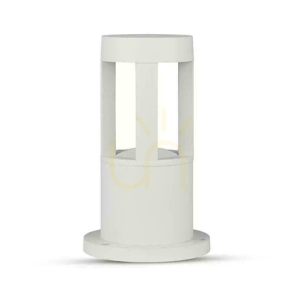 View V-TAC 10W LED Garden Pole IP65 White 25cm VT-830-W 4000K 1000lm V-TAC 10W LED Garden Pole IP65 White 25cm VT-830-W 4000K 1000lm