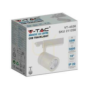3F V-TAC busbar luminaire 35W 24st White VT-4536 6000K 3000lm small 4