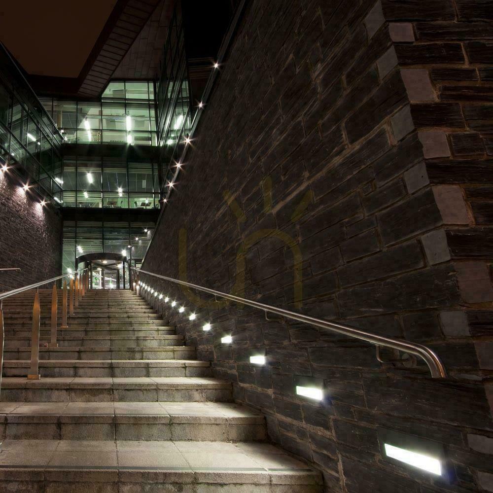 Show 3W LED V-TAC Stair Luminaire Gray Rectangle 230V IP65 VT-1162 4000K 110lm 3W LED V-TAC Stair Luminaire Gray Rectangle 230V IP65 VT-1162 4000K 110lm