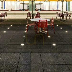 V-TAC 1W LED Silver IP67 VT-1151 6400K 51lm Ground Mounted Garden Overhead Floor Luminaire. small 6