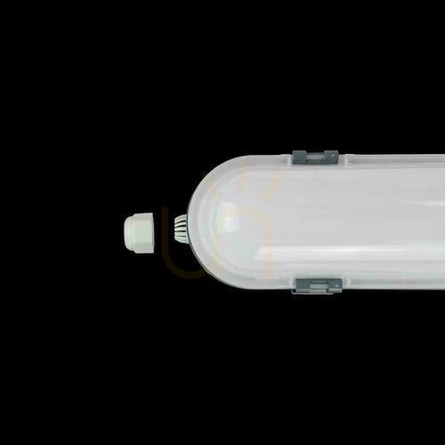Check V-TAC SAMSUNG CHIP M-SERIES 18W 60cm 120Lm/W ML VT-60018 6400K 2160lm Hermetic LED Luminaire 3 Years Warranty