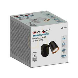 Wall lamp V-TAC 5W LED White VT-806 3000K 540lm 3 Years Warranty 1 Wall lamp V-TAC 5W LED White VT-806 3000K 540lm 3 Years Warranty small 1