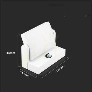 V-TAC 17W LED Projector Façade Luminaire Motion Sensor White IP65 VT-11020S 4000K 2520lm. 6 V-TAC 17W LED Projector Façade Luminaire Motion Sensor White IP65 VT-11020S 4000K 2520lm. small 6