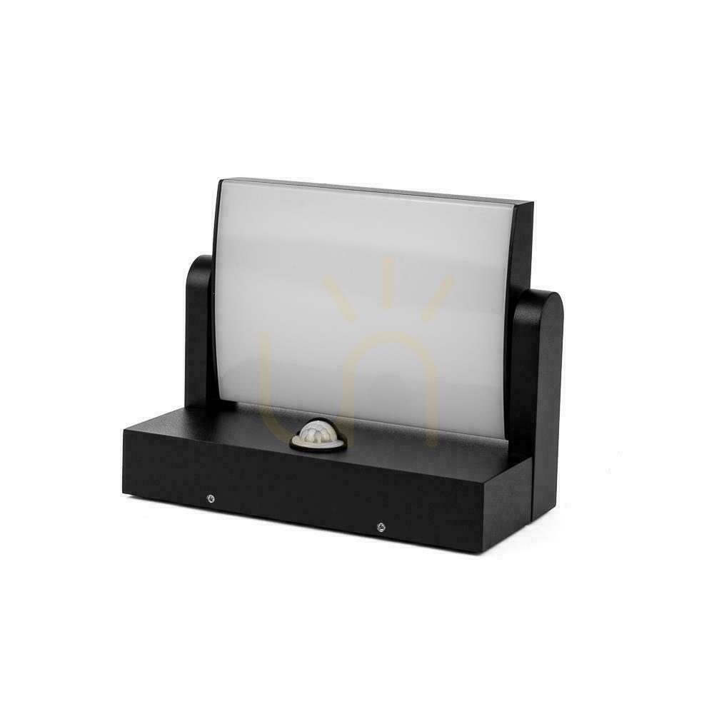 View V-TAC 17W LED Projector Façade Luminaire Motion Sensor Black IP65 VT-11020S 3000K 2520lm. V-TAC 17W LED Projector Façade Luminaire Motion Sensor Black IP65 VT-11020S 3000K 2520lm.