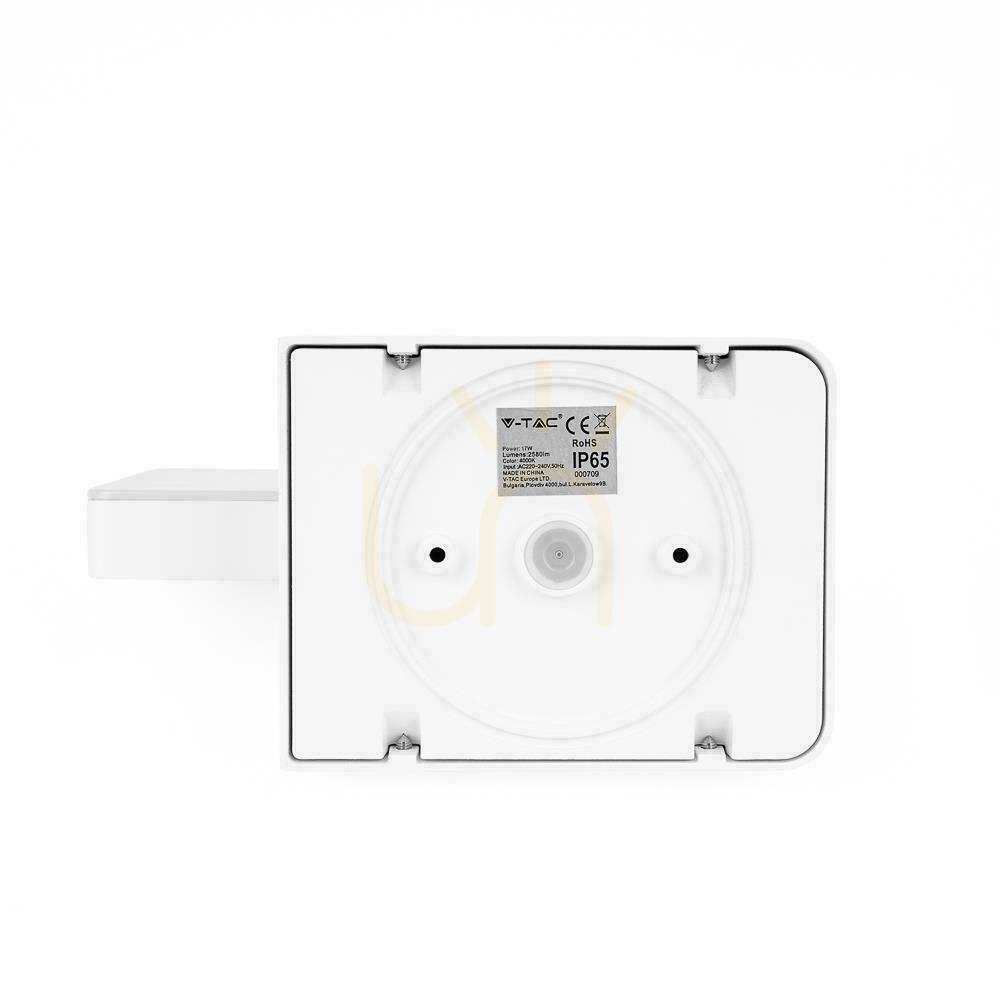 Display V-TAC 17W LED Projector Façade Luminaire White IP65 VT-11020 4000K 2580lm. V-TAC 17W LED Projector Façade Luminaire White IP65 VT-11020 4000K 2580lm.