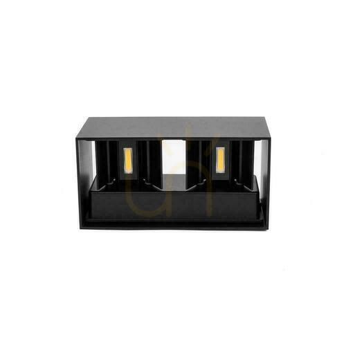 Check V-TAC 24W LED Wall Luminaire Top Bottom IP65 Grey VT-8125 3000K 2720lm