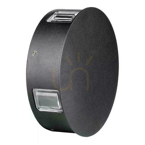Check V-TAC VT-706-B-N black LED wall light 3 W 428 lm 3000 K IP65 SKU 218215