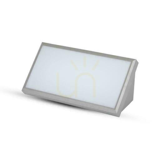 Check V-TAC 20W LED Beveled Gray IP65 VT-8055-N 4000K 2050lm Wall Luminaire.