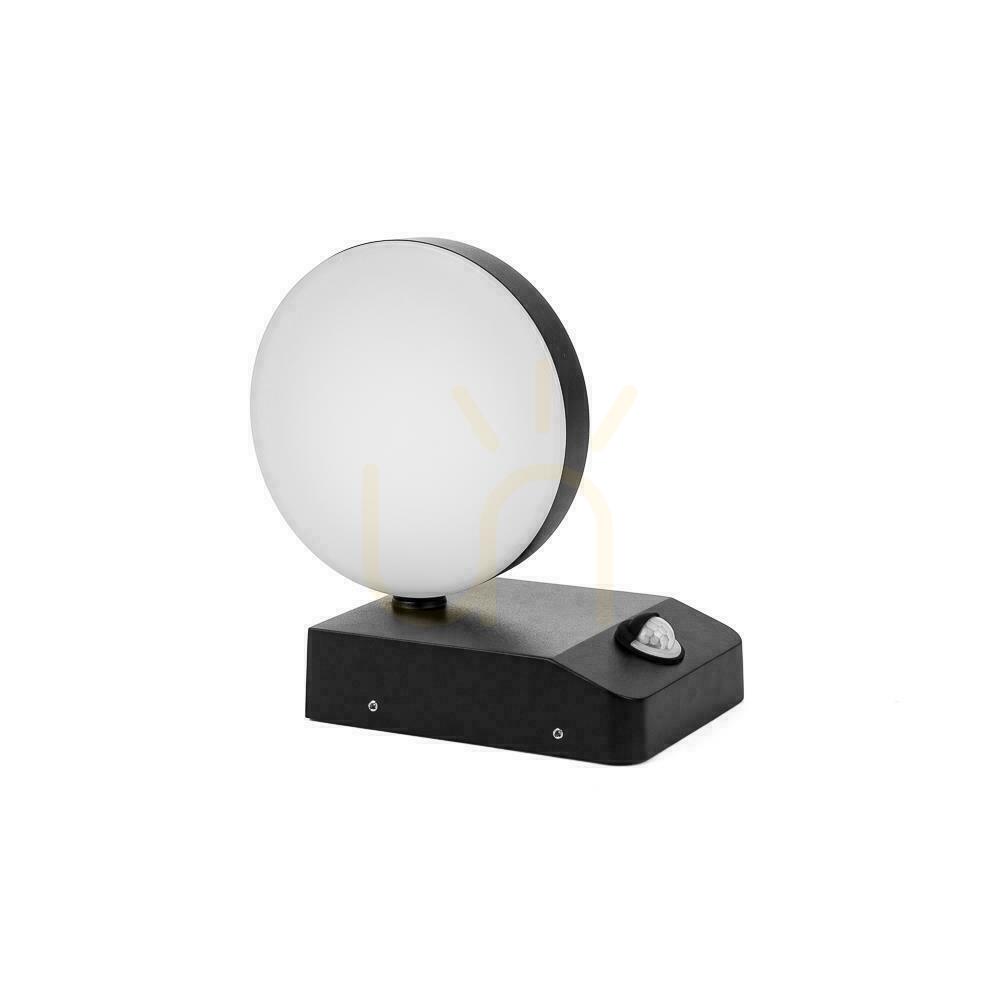View Projector Façade Luminaire V-TAC 17W LED Motion Sensor Round Black IP65 VT-11020S 4000K 2520lm Projector Façade Luminaire V-TAC 17W LED Motion Sensor Round Black IP65 VT-11020S 4000K 2520lm