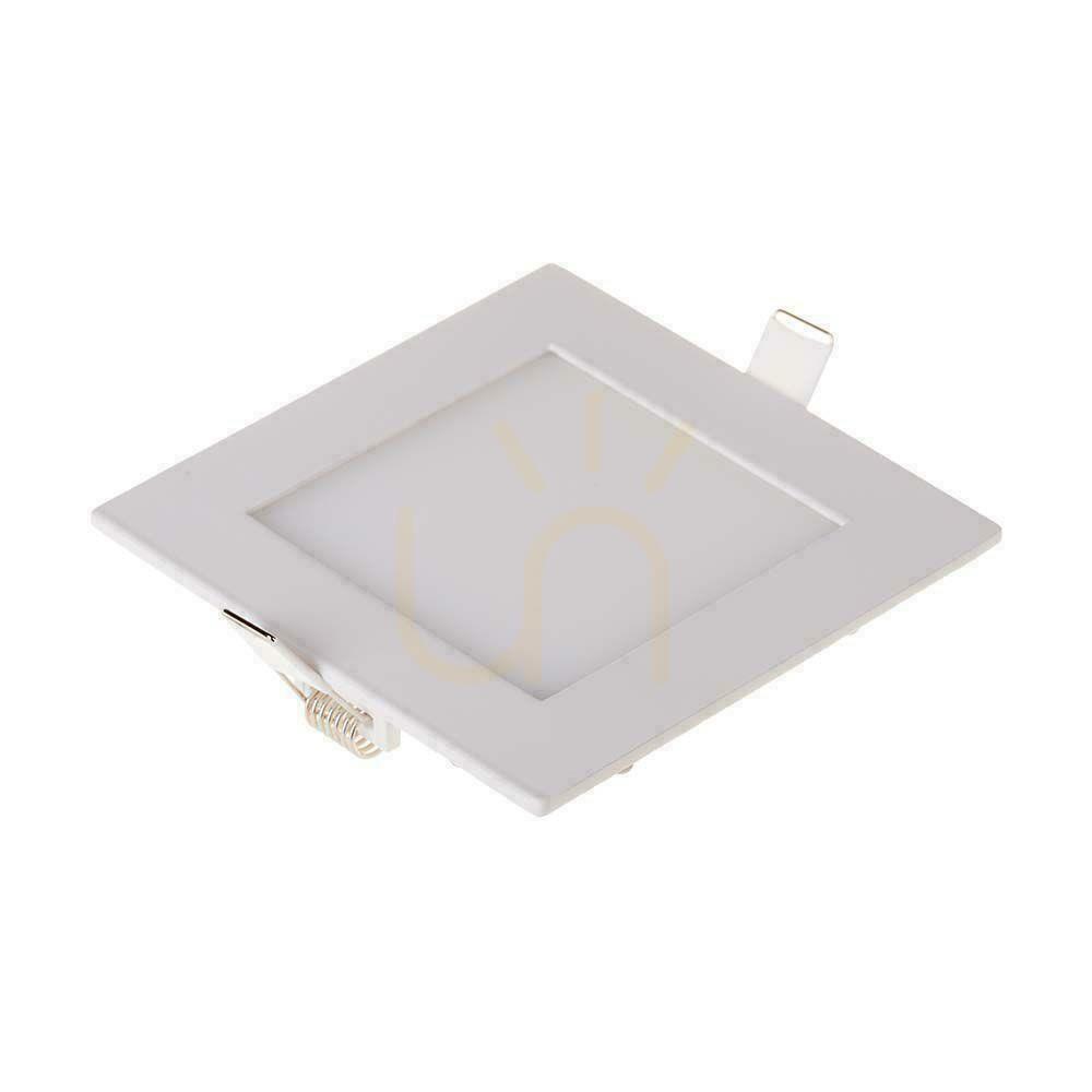 View V-TAC Premium LED Downlight Panel 3W Square 84x84 VT-307 3000K 130lm V-TAC Premium LED Downlight Panel 3W Square 84x84 VT-307 3000K 130lm