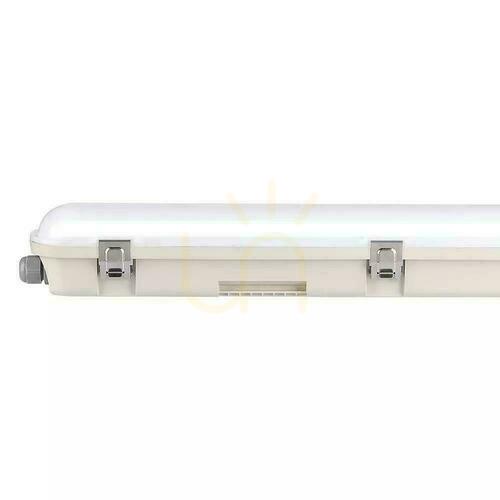 Check V-TAC SAMSUNG CHIP M-SERIES 48W 150cm 120Lm/W ML SS Clip VT-150148-M-N Hermetic LED Luminaire 6400K 5760lm 3 Years Warranty