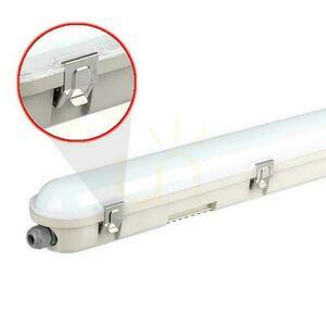 V-TAC SAMSUNG CHIP M-SERIES 48W 150cm 120Lm/W ML SS Clip VT-150148-M-N Hermetic LED Luminaire 6400K 5760lm 3 Years Warranty small 4