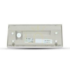 V-TAC 12W LED Beveled Wall Luminaire White IP65 VT-8054 6400K 1250lm. small 2