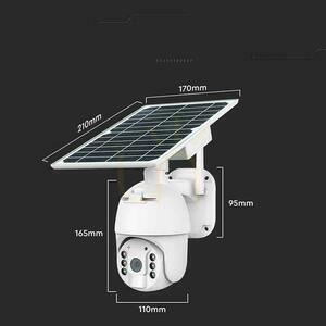 V-TAC WiFi HD SMART Solar PTZ Outdoor Camera IR White VT-11024 3 V-TAC WiFi HD SMART Solar PTZ Outdoor Camera IR White VT-11024 small 3